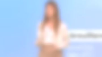 La camiseta 100% seda GOLDEN LEG GAMES de Chloé Nabédian en Météo de France 2 el 22.02.2020