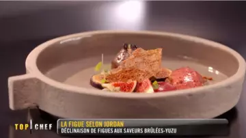 L'assiette plateau ciment dans Top Chef