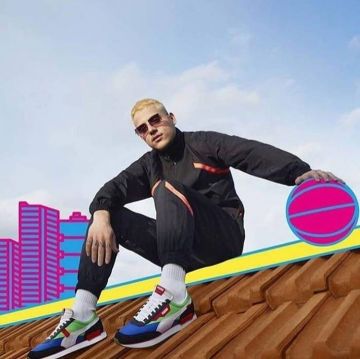 Chándal Plk polak puma en la cuenta de Instagram de @hackeur93zer