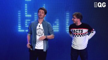 Le pull From Future porté par Jimmy Labeeu dans la vidéo LE QG 21 - LABEEU & GUILLAUME PLEY avec MALIK BENTALHA