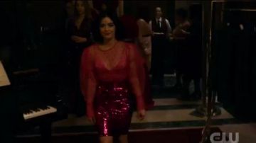 Sequin Mini Skirt worn by Katy Keene (Lucy Hale) in Katy Keene Season 1 Episode 3