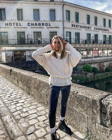 Surdimensionné Top Blanc de Jess sur l'Instagram account @coppergarden