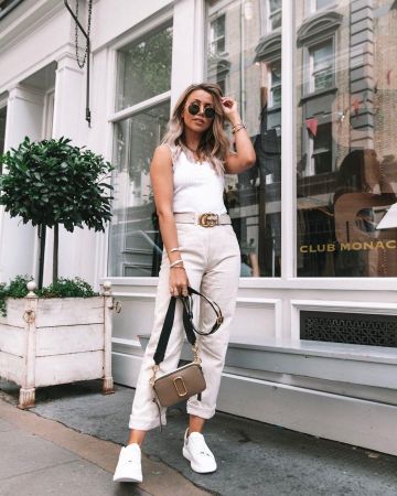 Gucci Ceinture Blanche de Jess sur l'Instagram account @coppergarden