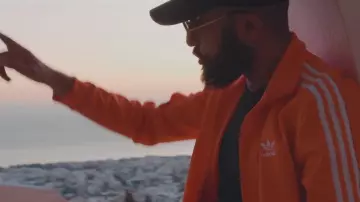 Adidas jacket orange de Niro in Niro - No pain No gain - (Clip official) ft. Nino B