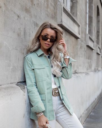 Garrowby Utility Jacket de Jess en la cuenta de Instagram @coppergarden