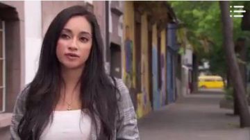 Blazer a cuadros gris usado por Victoria F. en The Bachelor Temporada 24 Episodio 6