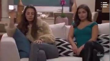 Leggings de cuero negro usados por Hannah Ann S. en The Bachelor Temporada 24 Episodio 7
