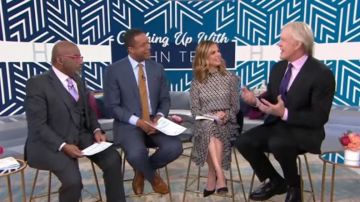 Saloni Ruf­fled Chif­fon Mi­di Dress worn by Natalie Morales on Today February 24, 2020