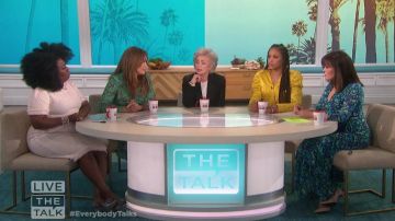 Wayf Sav Puff-Sleeve Body­suit worn by Eve on The Talk February 24, 2020