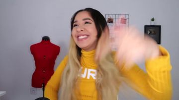 Top jaune col roulé de sherazade dans JE ME TRANSFORME EN BRATZ #BRATZCHALLENGE