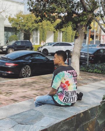 La camiseta de Astroworld usada por Gregory van der Wiel en la cuenta de Instagram de @gregoryvanderwiel