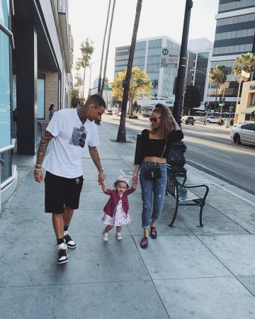 Pantalones cortos Off-White de Gregory van der Wiel en la cuenta de Instagram de @gregoryvanderwiel