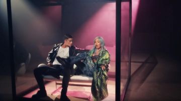 Python print trench coat of Mabel in Mabel - Boyfriend (Official Video)