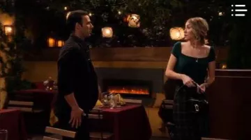 Green Plaid Wed Leg Pant worn by Ava Germaine (Chelsea Kane) in The Expanding Universe of Ashley Garcia Season 1 Episode 4