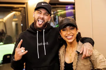 The hoodie Just Do It worn by Neymar on 