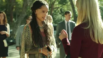 kimono worn by Bonnie Carlson (Zoë Kravitz) as seen in Big Little Lies (S01E01)