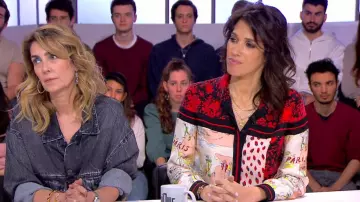 The shirt in cupro collar, classic patchwork print of Laurie Cholewa in Click the 26.02.2020