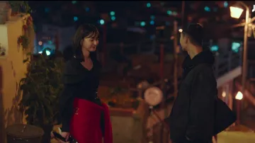 Ruf­fled Puff Blouse worn by Oh Soo Ah (Kwon Nara) in Itaewon Class Episode 2