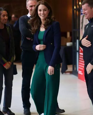 Daniella Draper Personnalisé Collier porté par Catherine, Duchesse de Cambridge Sportsaid Événement à Londres le 26 février 2020