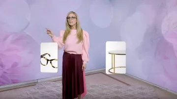 H&m Puff-sleeved Sweater worn by Jill Martin on Today  February 26, 2020