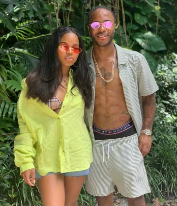 Le boxer Tommy Hilfinger de Raheem Sterling sur le compte Instagram de @sterling7