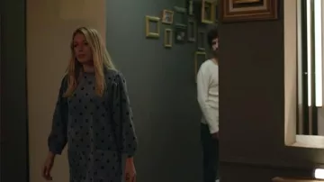 La robe à pois portée par Johanna (Aurore Delplace) dans Un si grand soleil 395