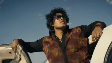 Long Sleeve Printed Shirt worn by  Rafael Caro Quintero (Tenoch Huerta) as seen in Marcos: Mexico S01E09