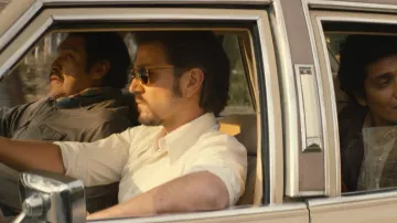Gafas de sol usadas por Miguel Ángel / Félix Gallardo (Diego Luna) como se ve en Narcos: México S01E01