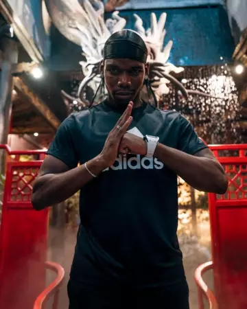 Le durag de Paul Pogba sur le compte Instagram de @iamzlatanibrahimovic