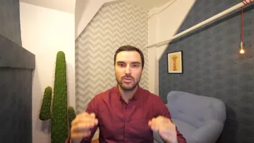 La chemise bordeaux portée par Benjamin Verrecchia dans la vidéo 6 conseils en séduction