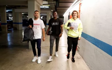 T-shirt Amiri printed black white worn by Ousmane Dembélé on his account Instagram @o. dembele7