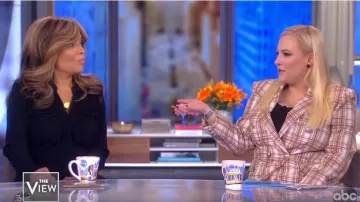 Kate spade new york Stone Stud Ear­rings worn by Meghan McCain On The View February 26, 2020