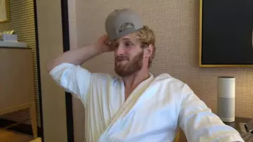 Dark Gray Baseball Cap worn by Logan Paul in the YouTube video His Girl Forgot that She Slid in my DMs (Exposed)