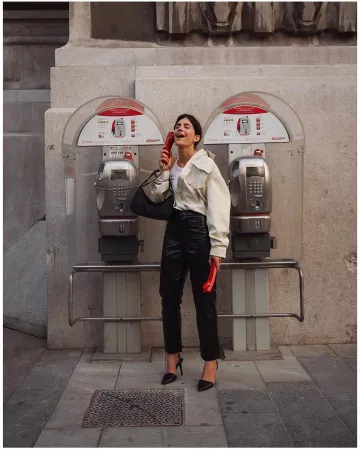 Sac à bandoulière de Carola Pojer sur l'Instagram account @carolapojer