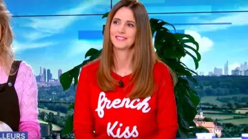 The sweat, "French Kiss" - cotton-Caroline Munoz in William at noon the 28.02.2020