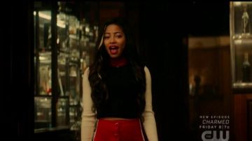 Mock­neck Sweater worn by Alexandra Cabot (Camille Hyde) in Katy Keene Season 1 Episode 4