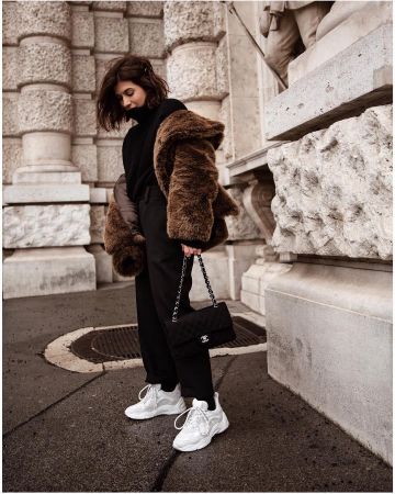 Stella mccartney Sneak­ers of Carola Pojer on the Instagram account @carolapojer