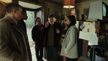 Plaid Shirt of Mr. Proofroc (M. Emmet Walsh) in Knives Out