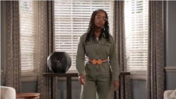 Arc-en-ciel de la Ceinture porté par Diane Johnson (Marsai Martin), en black-ish Saison 6 Épisode 17