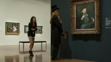 Black Top Hat worn by Sasquatch (Sean Patrick Folster) in Dispatches from Elsewhere (Season 1)