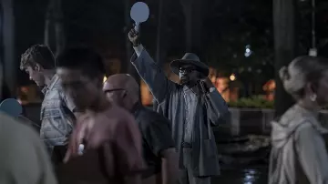 Grey Hat worn by Fredwynn (André 3000) as seen in Dispatches from Elsewhere (Season 1)
