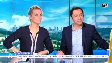 The top in sail blue worn by Sandra Ferreira in William at noon