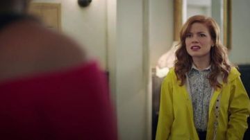 Blue Floral Shirt worn by Autumn (Stephanie Styles) in Zoey's Extraordinary Playlist Season 1 Episode 4