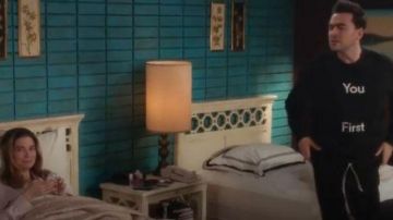 You First Black Sweatshirt of David Rose (Daniel Levy) in Schitt's Creek (S05E13)
