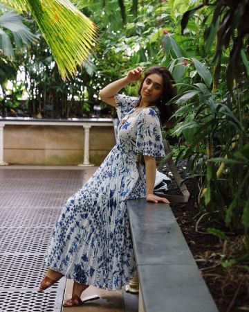 Wrap Dress of Annam Ahmad en la cuenta de Instagram @annam.ahmad