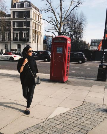 Gucci Leather Slip­per of Annam Ahmad on the Instagram account @annam.ahmad