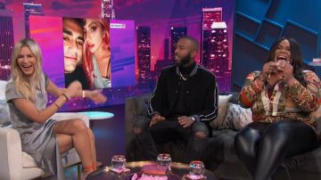 Alexander wang Asymétrique Drapée Mini Robe portée par Morgan Stewart sur E! News Du 28 Février 2020