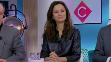 The shirt collar classic faux-leather Black Marion Ruggieri in C you 03.03.2020