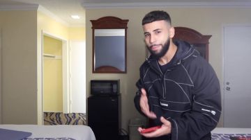 Project blitz gore-tex anorak worn by Adam Saleh in Meeting James Charles..