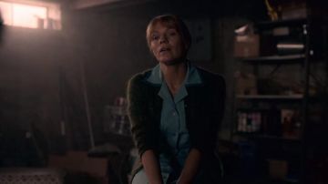 Le vert cardigan de Maggie Novak (Kathleen Rose Perkins) dans je ne Suis Pas d'Accord avec Cela (S01E06)